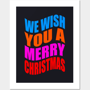 We wish you a Merry Christmas Posters and Art